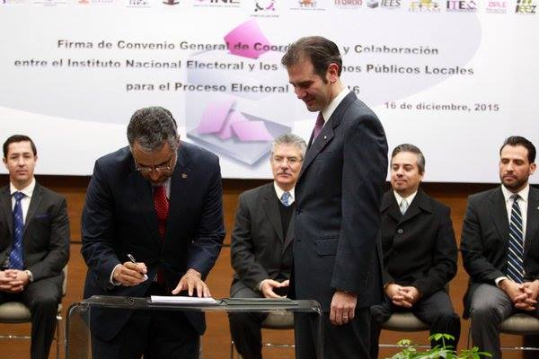 Firma del Convenio General de Colaboración y Coordinación entre el INE ...